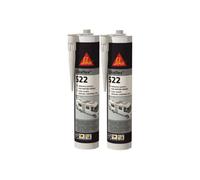 Lot de 2 Colles mastic SIKA Sikaflex 522 Caravan - Blanc - 300ml