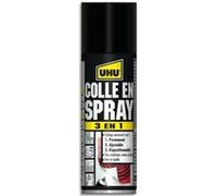 Lot de 2 Colles universelle en spray 3 en 1 : permanent, ajustable, repositionnable, 200ml