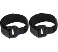 Lot de 2 colliers anti-corbeau noirs réglables pour coqs, poulets, canards, oies