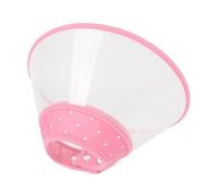 Lot de 2 colliers de convalescence élisabéthains pour chien et chat - Pour guérison des plaies chirurgicales et médicales - Rose - Taille XL