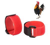 Lot de 2 Colliers de Coq Anti-Corbeau, Collier de Poulet Anti-Bruit de Crochet, Ceinture de Cou de Poulet en Nylon pour Garder Les coqs Silencieux et éviter Les cris dérangeants (#2)