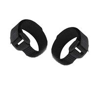 Lot de 2 colliers de coq sans corbeau pour coq Noir