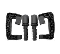 Lot de 2 colliers de fixation de volant pour Logitech G25 G27 G29 G920 G923, pince fixe de rechange pour jeu de course Logitech Driving Force GT (noir)