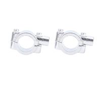 Lot de 2 colliers de fixation pour rétroviseur de 25 mm pour guidon de moto, support de montage de miroir, adaptateur de support universel pour moto, ATV, scooter