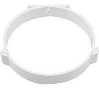 Lot de 2 colliers de serrage - Diamètre : 100 mm - Fixation pour tuyau de ventilation - Tube rond en PVC - Pour système de ventilation par exemple dans la cuisine, la salle de bain, les WC - 1 paire