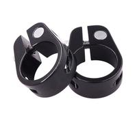 Lot de 2 colliers de serrage en alliage d'aluminium pour une installation facile et une tige de selle haute résistance