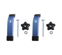 Lot de 2 colliers de serrage en T avec mécanisme coulissant M8 pour fixation de précision sur scies de table, fraiseuses et CNC