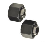 Lot de 2 colliers de serrage et écrous de mandrin haute performance pour défonceuses DW6214 et DW616, installation facile