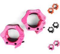 Lot De 2 Colliers De Serrage Pour Barre Olympique De 2,5 Cm Ou 5,1 Cm Pour Barres D'haltérophilie ¿ Pinces À Dégagement Rapide Pour Entraînement À La Maison Et À La Salle De Sport [Ela710478]