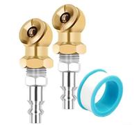 Lot de 2 colliers de serrage pour gonfleur à billes pour une livraison d'air fiable pour les opérations d'entretien de routine des pneus