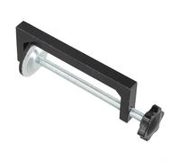 Lot de 2 colliers de serrage réglables en C de 10 à 105 mm avec orientation réversible, contact plat et base étendue pour un serrage fiable du bois et du plastique