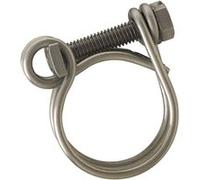 Lot de 2 Colliers inox 2 fils serrage 27/31 tuyau ø 25| Boutté