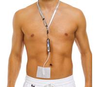 Lot de 2 colliers et cordons de cathéter PD, support de transfert de dialyse péritonéale pour douche, clip de port de tube à clipser, support de tube de cathéter et protecteur de douche, cordon PD