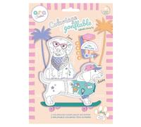 Lot de 2 coloriages gonflable cool dog