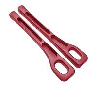 Lot de 2 Combleur Espace Siège pour Seat Leon 1999-2022 2023 2024 2025 1M 1P 5F KL, Vide-Poche Latéral Console, Organisateur Clés Monnaie, Boudin Anti-Chute, Rangement Fente Cuir PU,C-Red