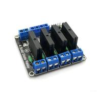 Lot de 2 commutateurs à 4 canaux 5 V CC pour module de relais, commutateur de déclenchement bas niveau pour Arduino et Raspberry Pi, 4 canaux pour carte relais pour l'intérieur de la poussière