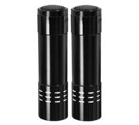 Lot de 2 compartiments secrets en forme de lampe de poche pour argent et objets de valeur - Lampe de poche camouflage pour ranger de l'argent, des bijoux, des petites pièces, portable et discret
