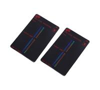 Lot de 2 compteurs de bouteilles avec échelle de mesure 22 pour barbecue