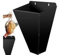 Lot de 2 cônes de poulet, outil de retenue de volaille, équipement de boucher pour couches - Idéal pour la destruction et l'utilisation en cuisine