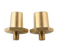 Lot de 2 connecteurs de borne de batterie résistants aux batteries et conductivité de première qualité pour batterie au lithium pour voiture M6 en laiton