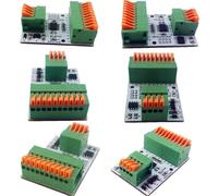 Lot De 2 Connecteurs De Câblage Rapide CC 12 V 24 V RS485, Module D'E/S À Distance NPN PNP DI-DO 141R, Bornier À Ressort For Relais De Maison Intelligente(8DI)