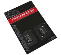 Lot de 2 connecteurs de chaîne anti-rouille (attache rapide) Newton Shimano-Sram 7-8 v Argenté