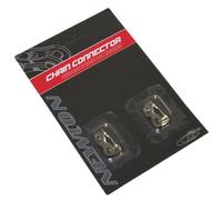 Lot de 2 connecteurs de chaîne (attache rapide) Newton Shimano-Sram 7-8 v Argenté