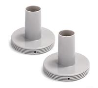 Lot de 2 connecteurs de filtre de piscine de 3,8 cm pour système d'eau de piscine hors sol Intex (2-Blanc)