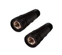 Lot de 2 connecteurs de machine à souder, câble de soudage noir, raccord rapide pour équipement de soudage TIG, DKJ70-95, femelle