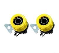 Lot de 2 connecteurs de robinet pour robinet rond de 32 mm en acier inoxydable - Pour systèmes de nettoyage Karcher FC3 FC3D FC5 FC5D