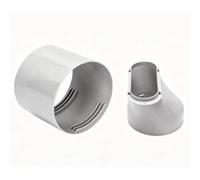 Lot de 2 connecteurs de tuyau de climatisation portables de 150 mm | Ce connecteur de 150 mm étend efficacement votre tuyau de climatiseur portable pour améliorer les performances de