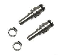 Lot de 2 connecteurs de tuyau en acier inoxydable 304, pièce de rechange pour Karcher Puzzi Series, équipement professionnel de nettoyage de tapis 4.443-019.0
