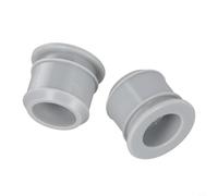 Lot de 2 connecteurs d'entrée d'eau de piscine B+C - Écrou d'accouplement de 2,5 x 3,1 cm - Pour piscine - Ajustement sécurisé
