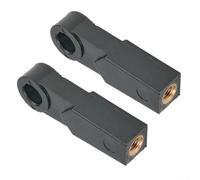 Lot de 2 connecteurs d'extrémité de câble de boîtier de commande hors-bord en nylon de haute qualité pour commande d'accélérateur du moteur 663-48344 Convient aux navires de 9,9 à 115 HP