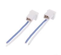 Lot de 2 connecteurs mâles BT2.0 pour câble Whoop Pigtail avec fils d'alimentation plus courts et construction moulée pour RC