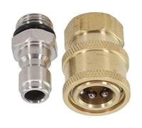 Lot de 2 connecteurs rapides en mousse 1/4 pour une personnalisation efficace du pistolet à eau