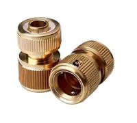 Lot De 2 Connecteurs Rapides For Tuyau D'arrosage - Raccords Universels 1/2" For L'arrosage, Le Lavage De Voiture Et Le Jardinage (conception À Clipser)