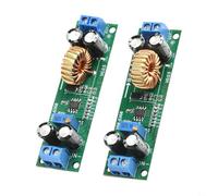 Lot de 2 convertisseurs DC-DC Buck-Converter 10 A 6,5 V-48 V à 1,25 V-30 V - Module régulateur de tension abaisseur réglable pour chargement de batterie et alimentation régulée