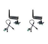 Lot de 2 convertisseurs de module de serveur RS485 vers port série - EW11A-0 Modbus Protocole Transfert de données via WiFi