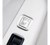 Lot de 2 coques de cadre de bouton de siège arrière pour Mercedes Classe E W212 pour contrôle du chauffage intérieur 2009 2015 ABS type pâte