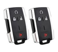 Lot de 2 Coques de clé Intelligente pour Chevrolet Silverado Colorado/GMC Sierra Canyon 2014 2015 2016 2017 M3N-32337100