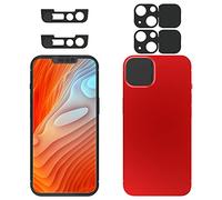 Lot de 2 Coques de confidentialité compatibles avec iPhone 13/iPhone 13 Mini avec Coque d'appareil Photo Avant, protège la Vie privée et la sécurité mais n'affecte Pas la Reconnaissance faciale mais
