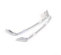 Lot de 2 coques de haut-parleur d'aigus pour porte d'entrée compatible avec série 5 F10 2011-2013, moulage en ABS argenté pour décoration intérieure