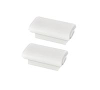 Lot de 2 coques de protection blanches pour manette sans fil Xbox 360