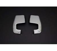 Lot de 2 coques de protection de rétroviseur en ABS chromé pour Ford Transit Custom Tourneo 2012 et plus