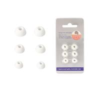 Lot de 2 coques de protection en silicone pour écouteurs - Confortables - Antidérapantes - Pour écouteurs - Pour garçons et femmes