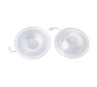 Lot de 2 coques de protection en silicone pour lait maternel pour maman allaitante
