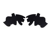 Lot de 2 coques de protection en silicone pour manette de jeu Xbox One