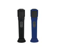 Lot de 2 coques de protection en silicone pour microphone sans fil JBL PartyBox - Résistant aux chocs, à la poussière et à l'eau pour une utilisation sans souci n'importe où, noir et bleu