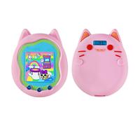 Lot de 2 coques de protection en silicone pour Tamagotchi Uni (rose)